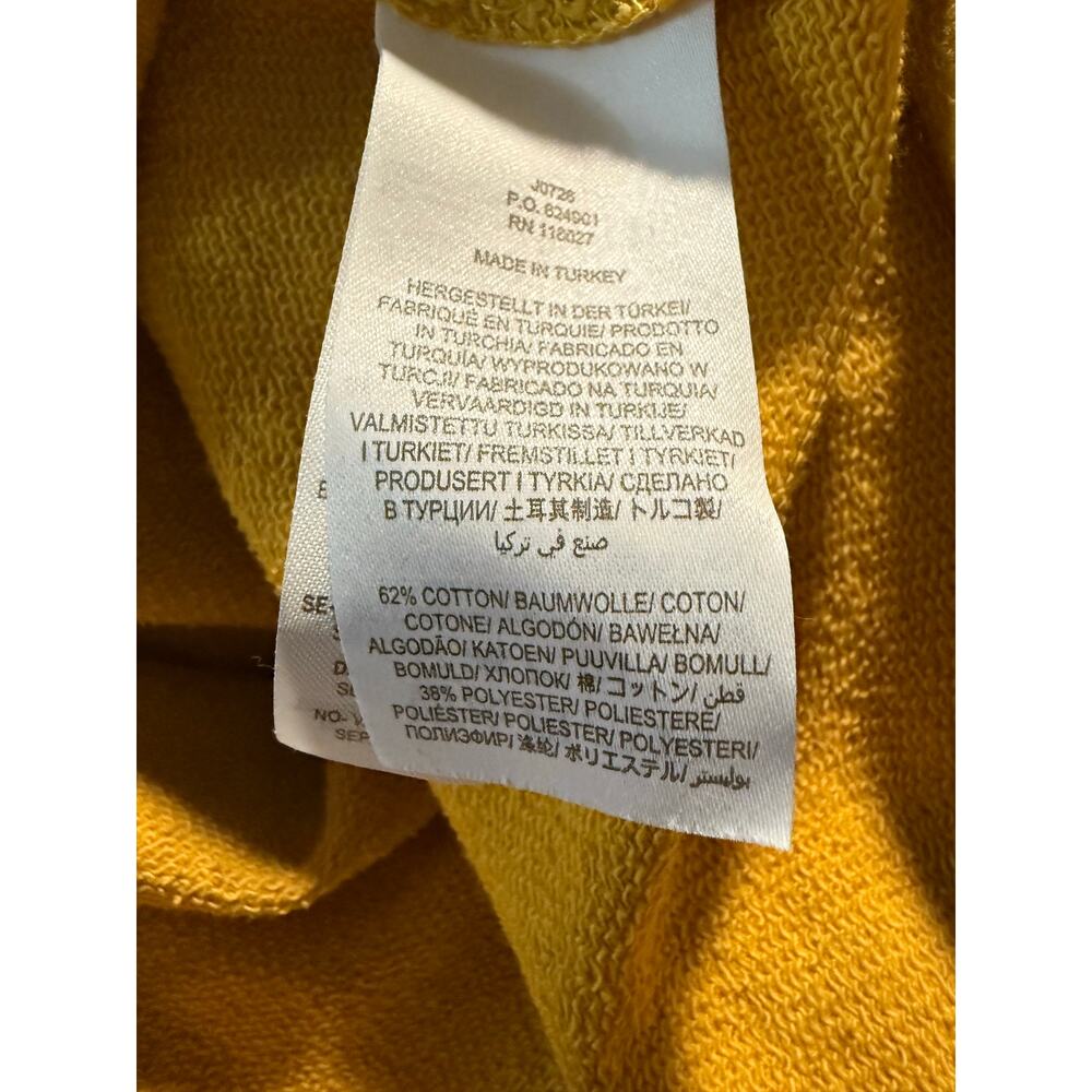 Boden Hanna Sweatshirt Dress, Yellow, Women's Size 6 Long - Picture 9 of 10